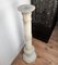 Mid-Century Italian White Volterra Alabaster Pedestal Flower Pot Stand, Image 8