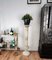 Mid-Century Italian White Volterra Alabaster Pedestal Flower Pot Stand, Image 2