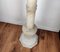 Mid-Century Italian White Volterra Alabaster Pedestal Flower Pot Stand, Image 9