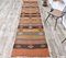 Vintage Turkish Kilim Runner Carpet 2