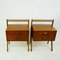 Scandinavian Teak Nightstands by Sigfred Omann for Olholm, Set of 2 3