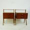 Scandinavian Teak Nightstands by Sigfred Omann for Olholm, Set of 2, Image 2