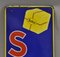 Cartel de margarina Solo vintage esmaltado, años 40, Imagen 2