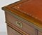 Antique Edwardian Mahogany Pedestal Desk with Leather Top from Graves & Sons 7