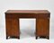 Antique Edwardian Mahogany Pedestal Desk with Leather Top from Graves & Sons 11