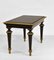 French Ebonised Wood & Gilt Metal Console Table with Marble Top, 19th Century 7