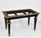 French Ebonised Wood & Gilt Metal Console Table with Marble Top, 19th Century 3