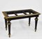 French Ebonised Wood & Gilt Metal Console Table with Marble Top, 19th Century, Image 3