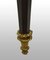 French Ebonised Wood & Gilt Metal Console Table with Marble Top, 19th Century, Image 10