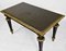French Ebonised Wood & Gilt Metal Console Table with Marble Top, 19th Century 6