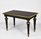French Ebonised Wood & Gilt Metal Console Table with Marble Top, 19th Century, Image 1