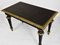 French Ebonised Wood & Gilt Metal Console Table with Marble Top, 19th Century, Image 5