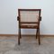 Chaise de Bureau en Teck et Canne par Pierre Jeanneret, 1956 5