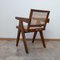Teak and Cane Chandigarh Office Chair by Pierre Jeanneret, 1956, Image 4