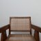 Teak and Cane Chandigarh Office Chair by Pierre Jeanneret, 1956, Image 8