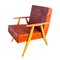Set of Leather Armchairs by Bernardo Bernardi for the Central Committee of Communist Croatia, 1960s, Image 16