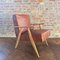 Set of Leather Armchairs by Bernardo Bernardi for the Central Committee of Communist Croatia, 1960s, Image 7
