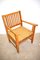 Italian Wood & Cord Lounge Chairs, 1940s, Set of 2 5