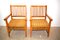 Italian Wood & Cord Lounge Chairs, 1940s, Set of 2, Image 4