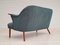 Dänisches Sofa aus Teak & Eiche mit 2,5 Sitzflächen, 1960er 4
