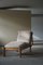 Dormeuse in quercia massiccia con cuscini Reupholstered di Tage Poulsen, Danimarca, anni '60, Immagine 1