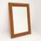 French Walnut & Satinwood Mirror, 1930s, Image 2