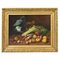 Frutas y verduras, pintura al óleo sobre lienzo, siglo XIX, Imagen 1