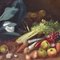 Frutas y verduras, pintura al óleo sobre lienzo, siglo XIX, Imagen 7