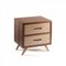 Space Two Drawers Bedside Table by Mambo Unlimited Ideas, Image 1