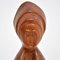 Vintage Jamaican Carved Walnut Sculpture by K. Tekroade, 1960s, Image 8