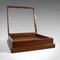 Victorian Walnut Countertop Jewelry Display Case, Image 2