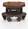 Small Antique Chinese Late Qing Hardwood & Sandalwood Display Stand, Image 1