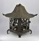 Antique Japanese Meiji Period Bronze Temple Lantern, 1890s 1