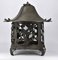 Antique Japanese Meiji Period Bronze Temple Lantern, 1890s, Image 2