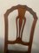 Art Deco Carved Walnut Dining Chairs, 1930s, Set of 6 8