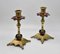 Arts & Crafts Copper & Brass Candlesticks, Set of 2, Image 6