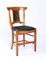 Antique French Cherry Dining Chairs with Greek Painting, 1800s, Set of 4, Image 7