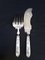 Fish Serving Implements with Silver Handles, 1800s, Set of 2 3