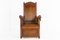 Niederländischer Lambing Chair aus Eschenholz, 1800er 1