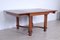 Antique Empire Style Mahogany Dining Table, Early 1900s, Image 15