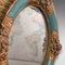 Specchio ovale decorativo antico, Germania, inizio XX secolo, Immagine 8