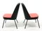 Chaises d'Appoint de Drabert, Allemagne, 1960s, Set de 2 5