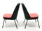 German Side Chairs from Drabert, 1960s, Set of 2, Image 5