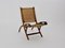Gio Ponti Style Folding Lounge Chair, 1960s 2