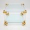 Vintage Acrylic & Glass Side Tables, 1970s, Set of 2 11