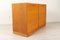 Vintage Danish Oak Cabinet with Tambour Doors, 1950s, Image 10