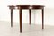 Vintage Danish Round Rosewood Model 55 Dining Table by Gunni Omann for Omann Jun, 1960s 4