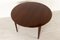 Vintage Danish Round Rosewood Model 55 Dining Table by Gunni Omann for Omann Jun, 1960s 3