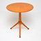 Vintage Burr Maple Tripod Side Table, 1960s, Image 1