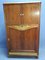 Art Deco Paul Follot Style Rosewood & Carved Giltwood Cabinet, 1925 2